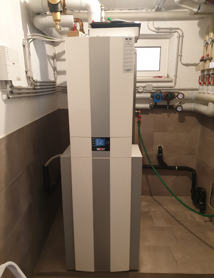 Einbaue einer neuen Heizung